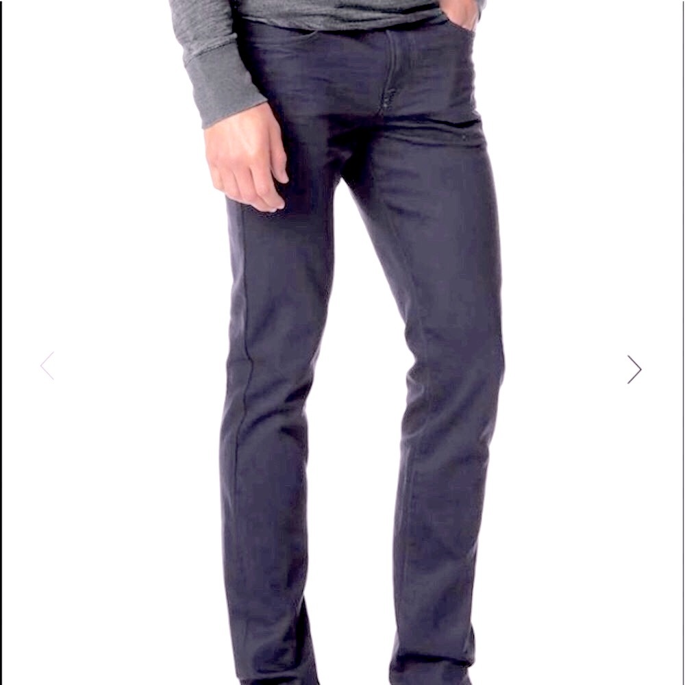 $165 Joe’s Jase 30 x 33.5” slim fit dark gray stretch denim designer jeans EUC